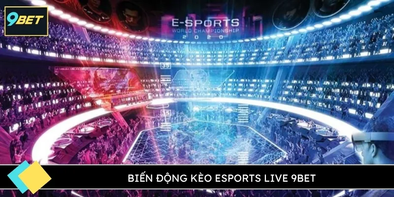 Biến động kèo Esports live 9BET