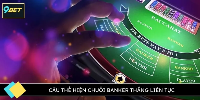 Cầu thể hiện chuỗi Banker thắng liên tục