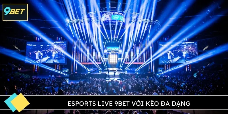 Esports live 9BET với kèo đa dạng